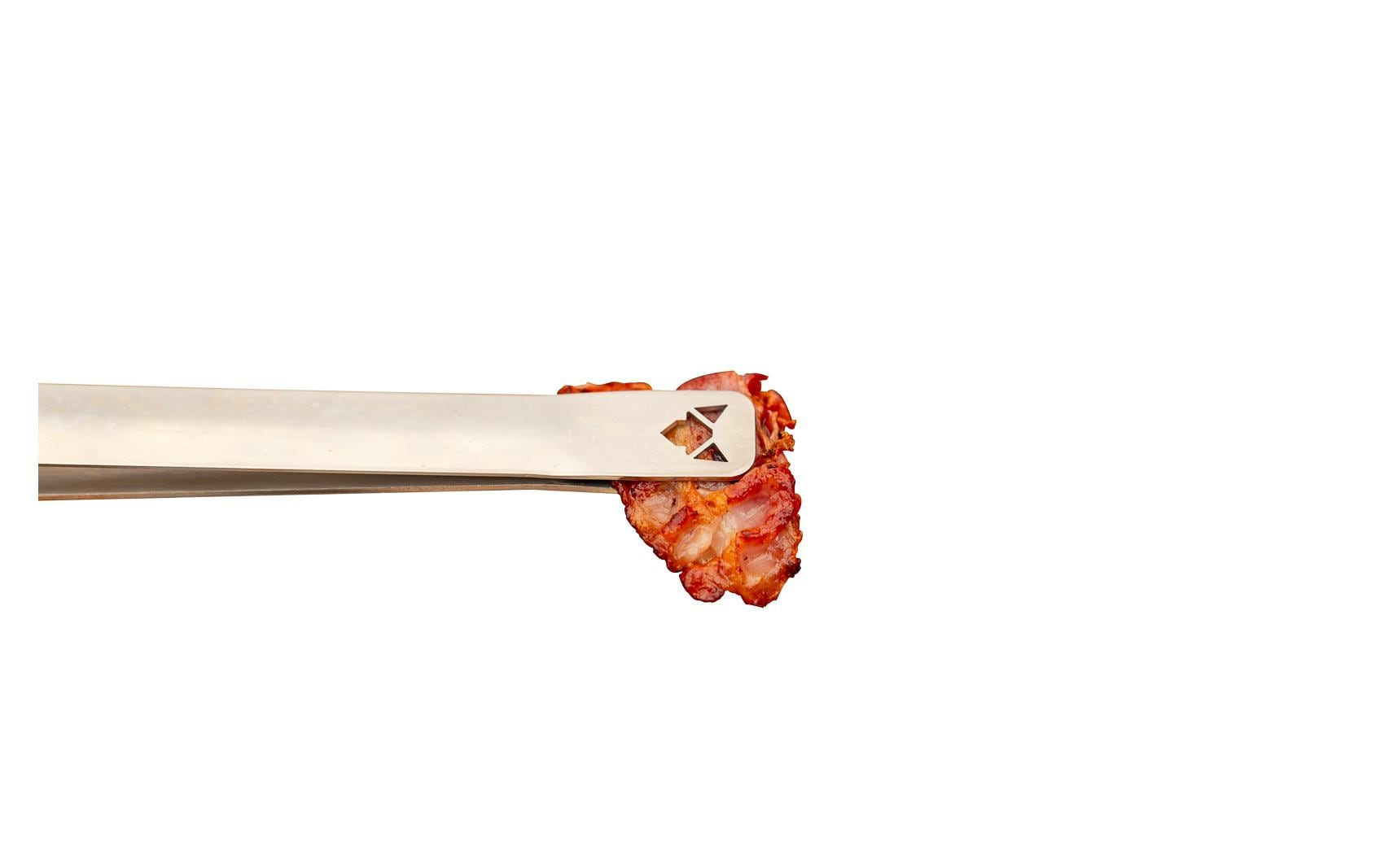 Fennek Grill Grillzange gross Silber