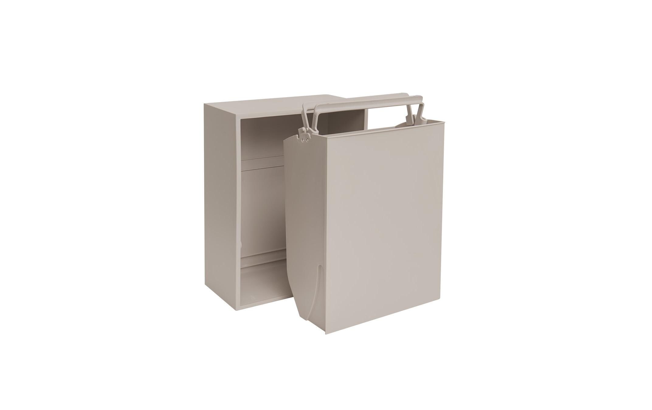 ReCollector Recyclingbehälter 12 l, Silver Cloud Grey