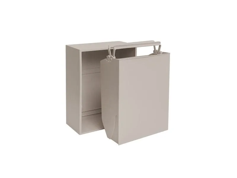 ReCollector Recyclingbehälter 12 l, Silver Cloud Grey