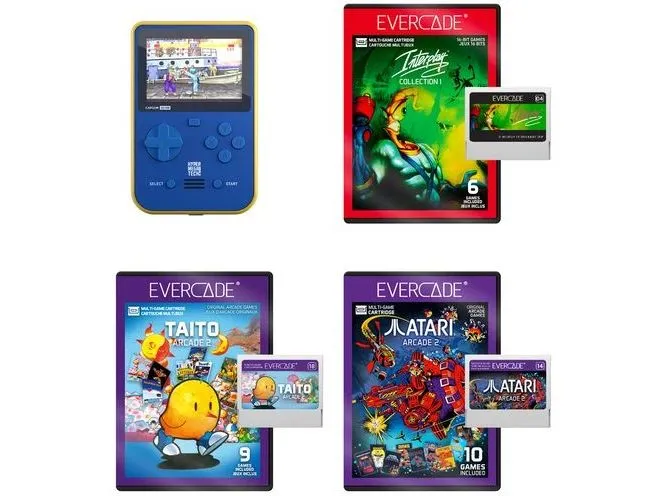Blaze Super Pocket – Capcom Starter Bundle 2 3 Cartridges Blaze Super Pocket – Capcom Starter Bundle 2 3 Cartridges