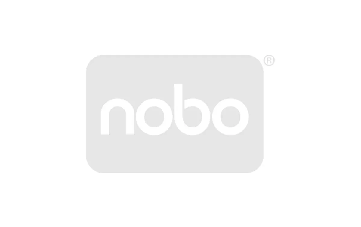 Nobo Flipchart Block 50 Blatt, blanko, 65 x 95 mm Weiss 1 Stück