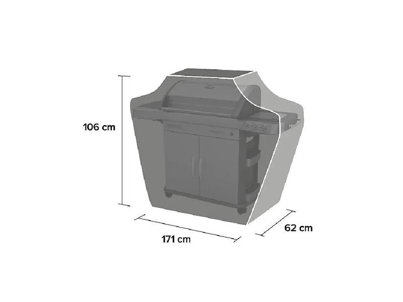 Campingaz Abdeckhaube Premium XXL, 171 x 62 x 106 cm Campingaz Abdeckhaube Premium XXL, 171 x 62 x 106 cm