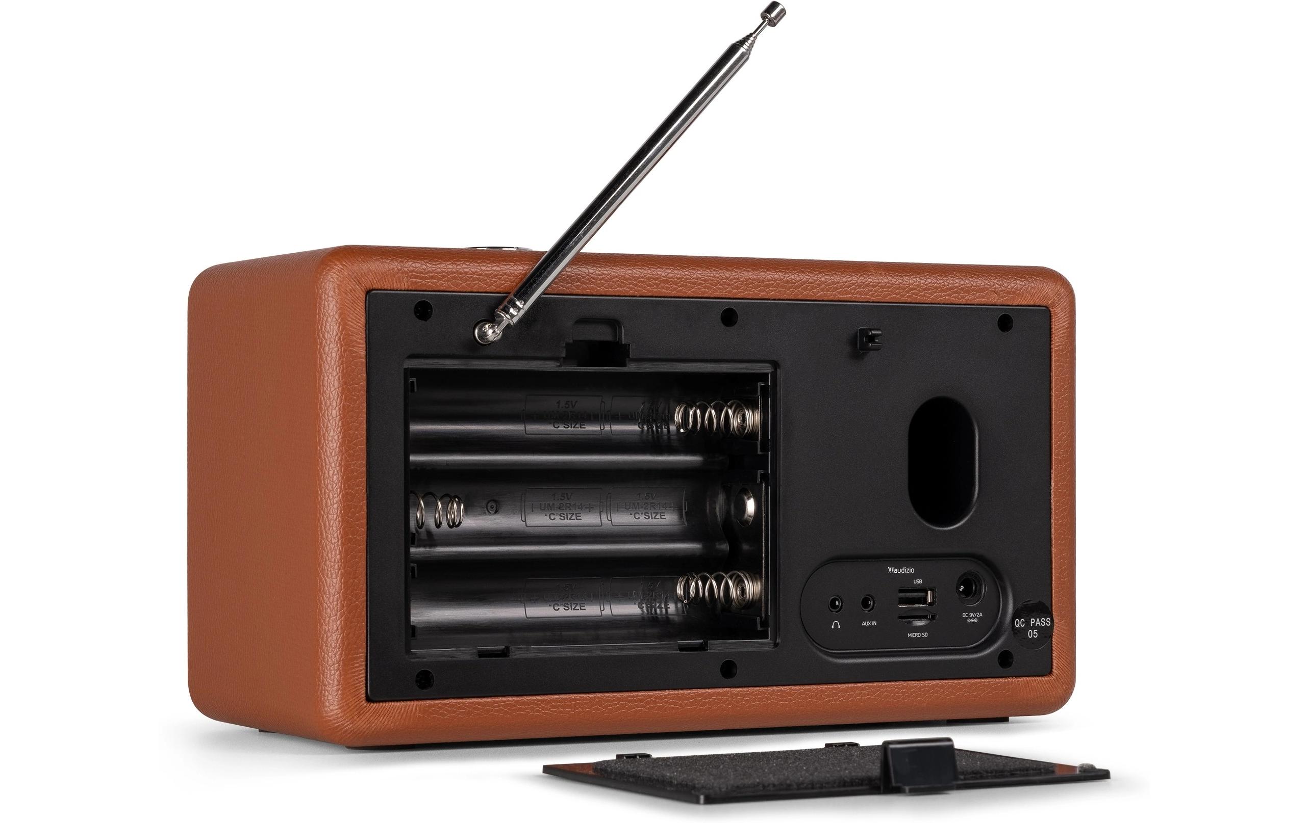 Audizio DAB+ Radio Tune60 Braun