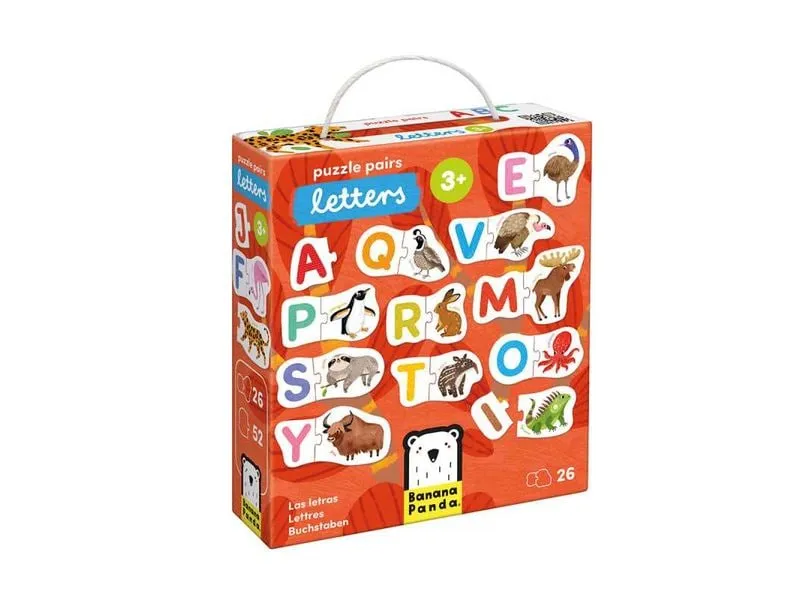 Banana Panda Puzzle Pairs Letters Pappe Banana Panda Puzzle Pairs Letters Pappe