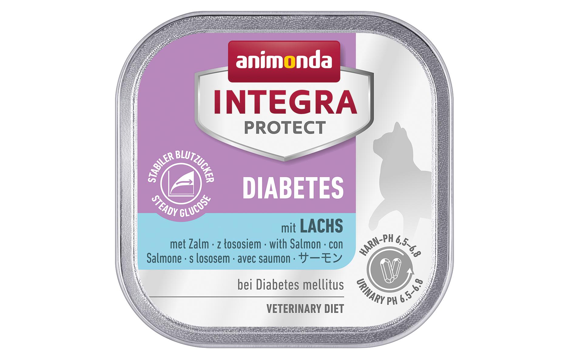 Animonda Integra Protect Nassfutter Diabetes Lachs, 100 g Animonda Integra Protect Nassfutter Diabetes Lachs, 100 g