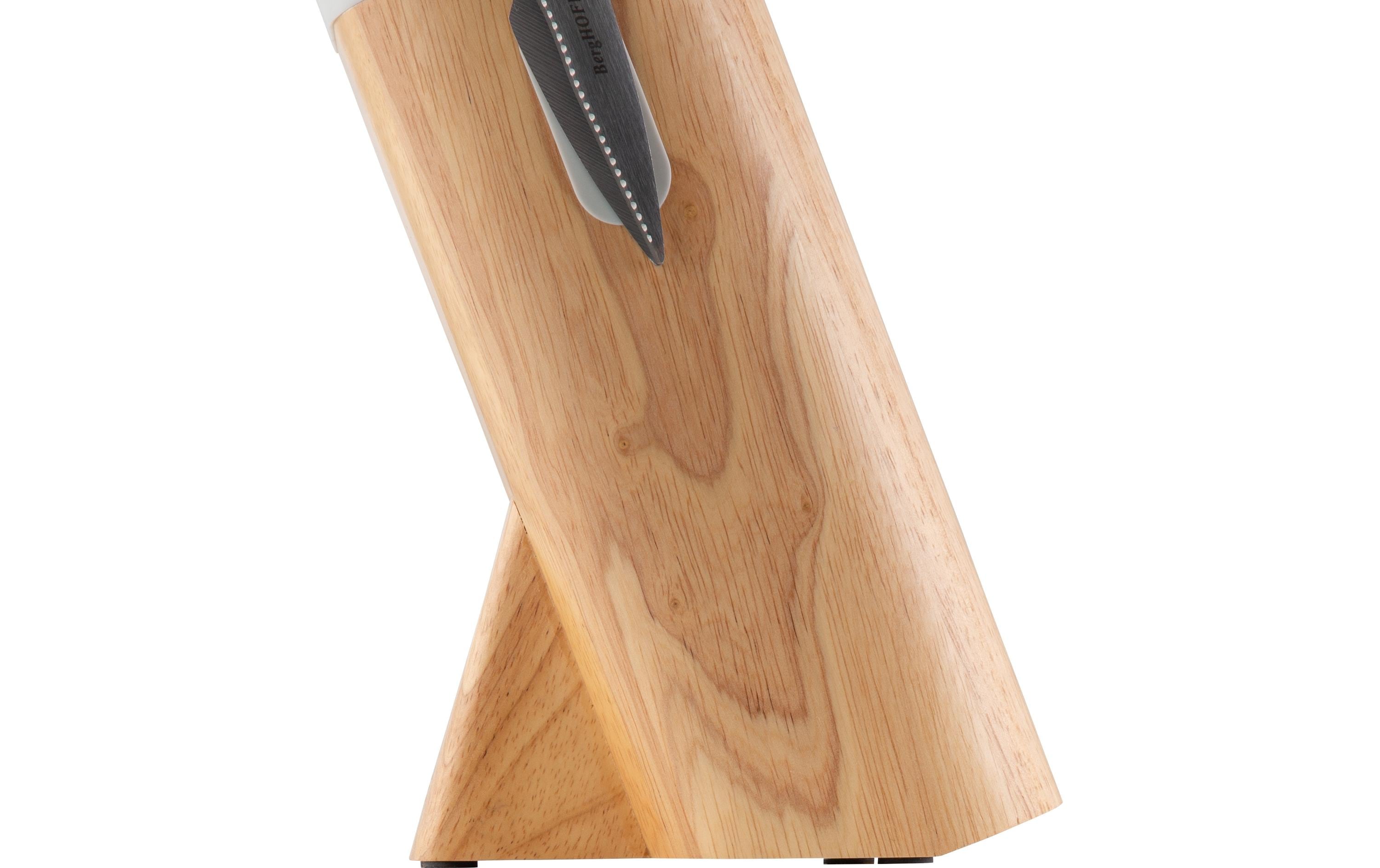 BergHOFF Messerblock-Set mit Messer Leo Spirit 7-teilig, Grau