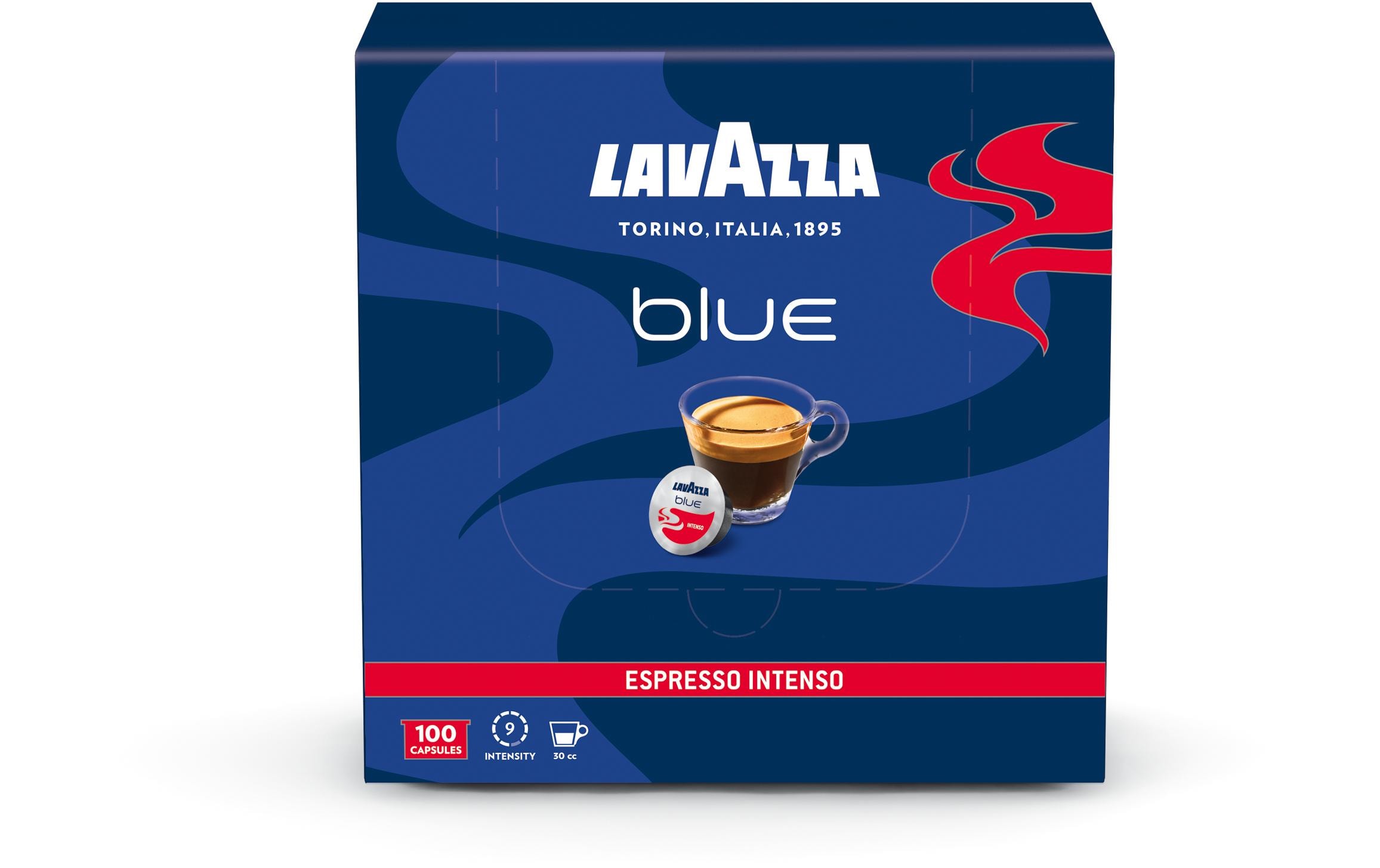 Lavazza Kaffeekapseln Blue Espresso Intenso 100 Stück