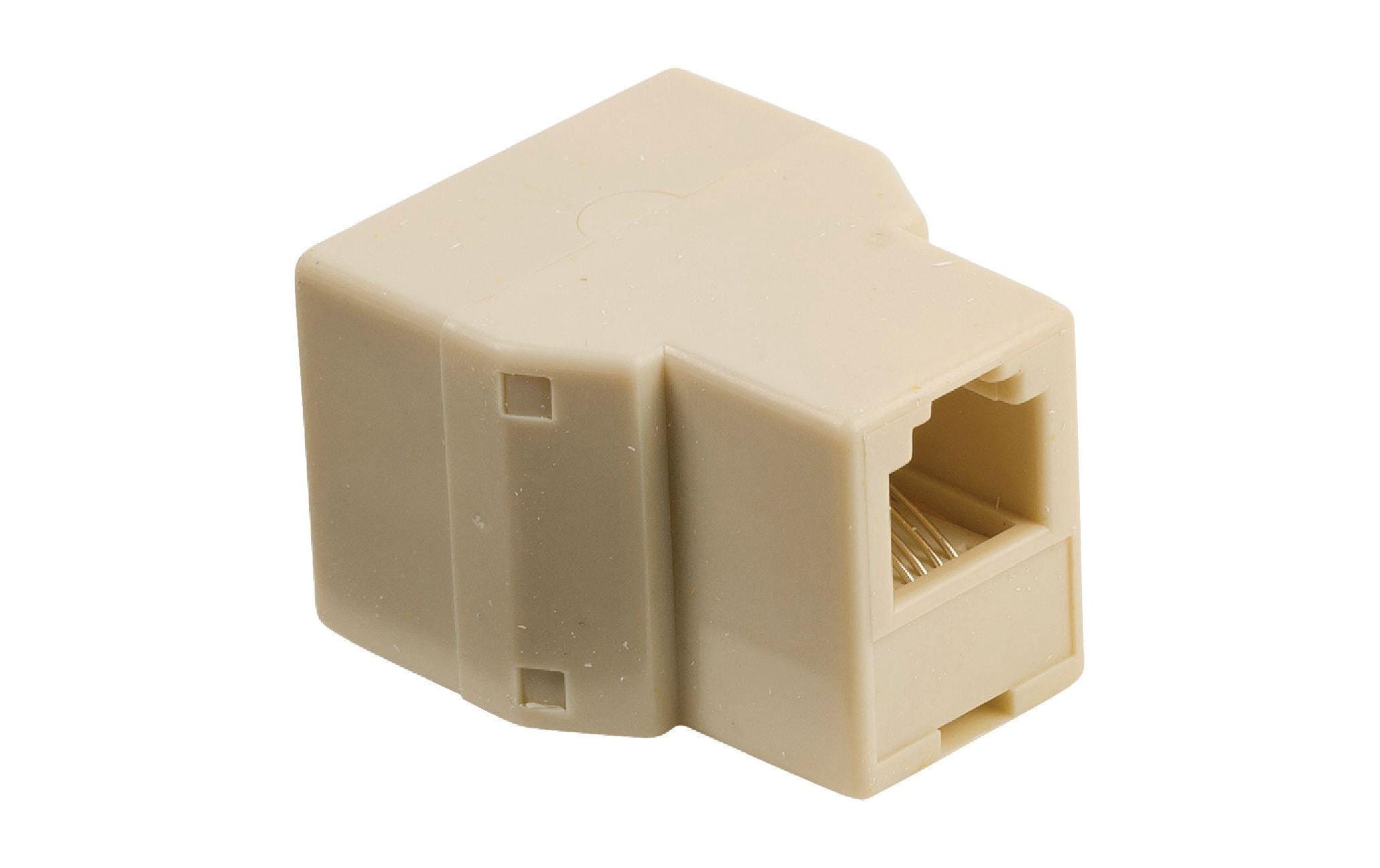 Wirewin Telefonadapter 6P/4C RJ11 auf RJ11 Wirewin Telefonadapter 6P/4C RJ11 auf RJ11