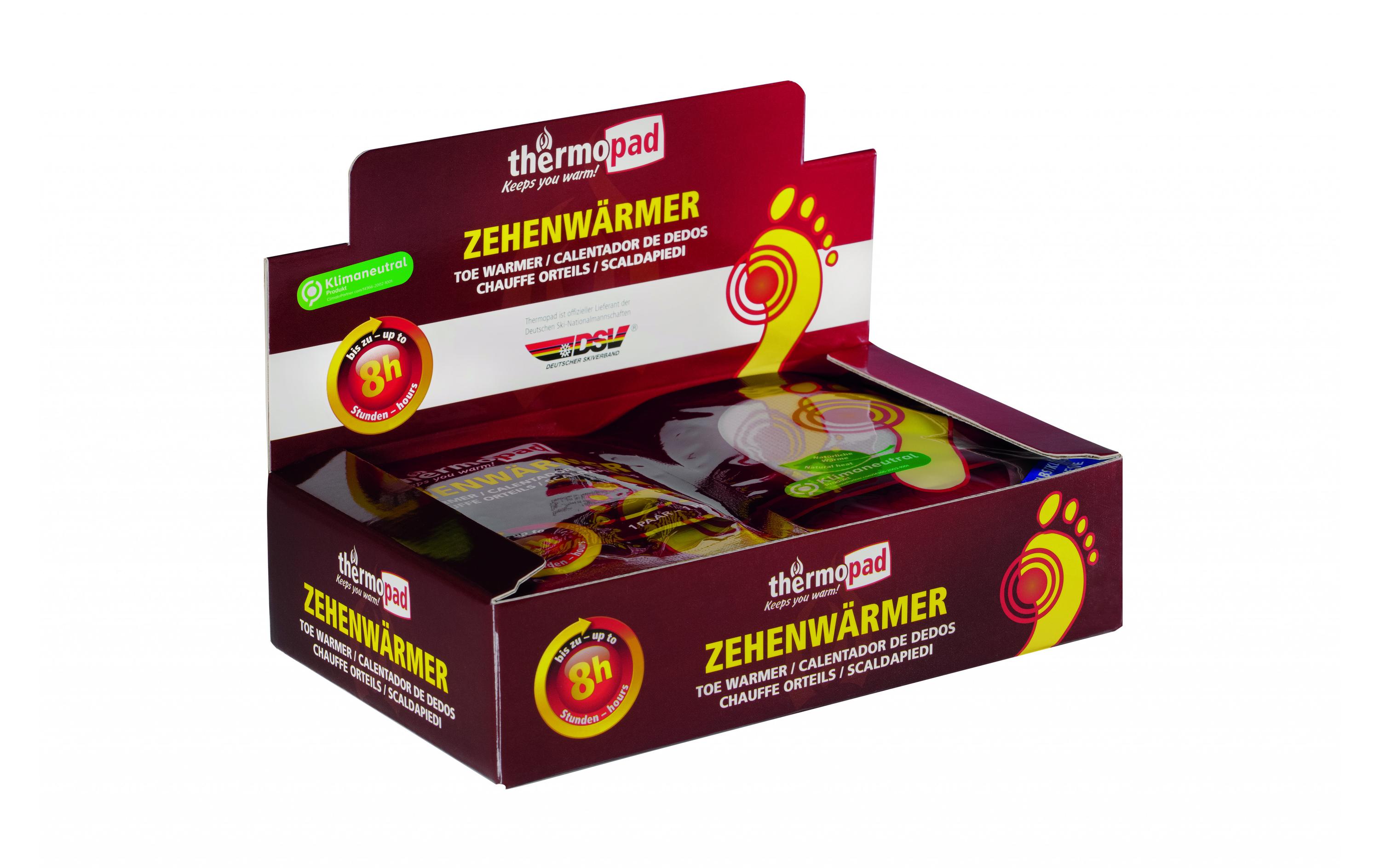 Thermopad multi Wärmepad Zehenwärmer 10er Pack