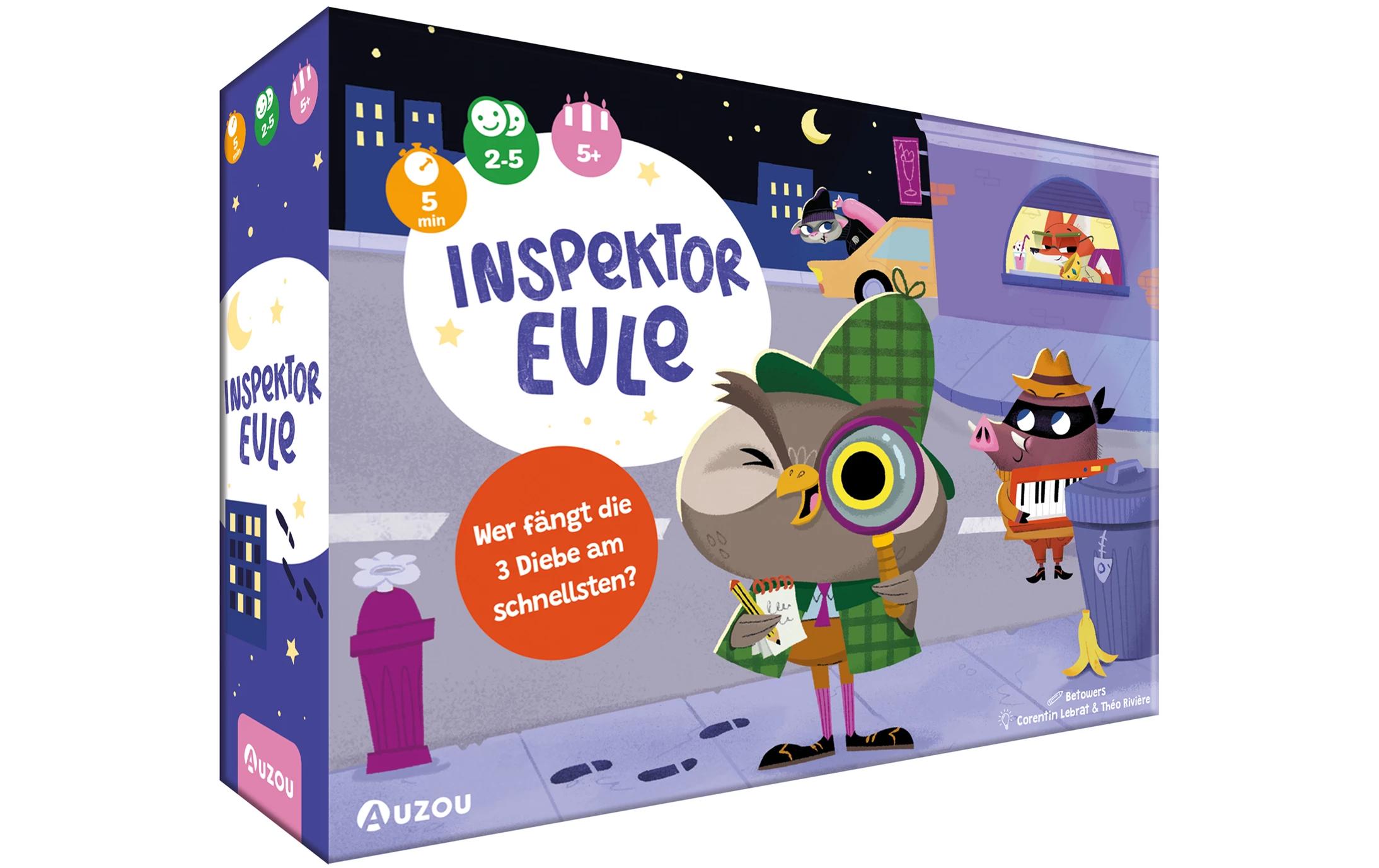 HUCH! Kinderspiel Inspektor Eule