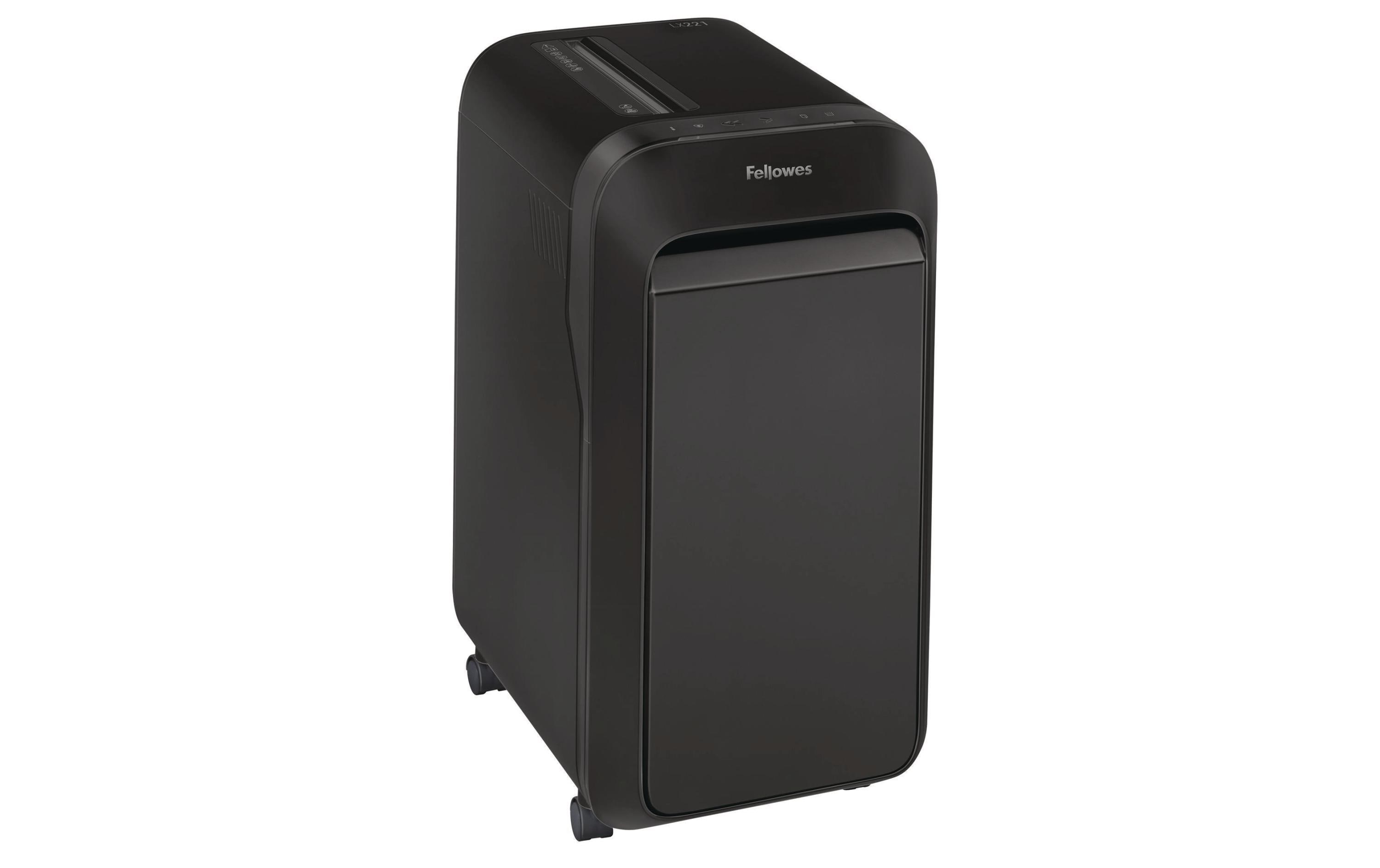 Fellowes Aktenvernichter LX221 P-5, 20 Seiten, Schwarz Fellowes Aktenvernichter LX221 P-5, 20 Seiten, Schwarz
