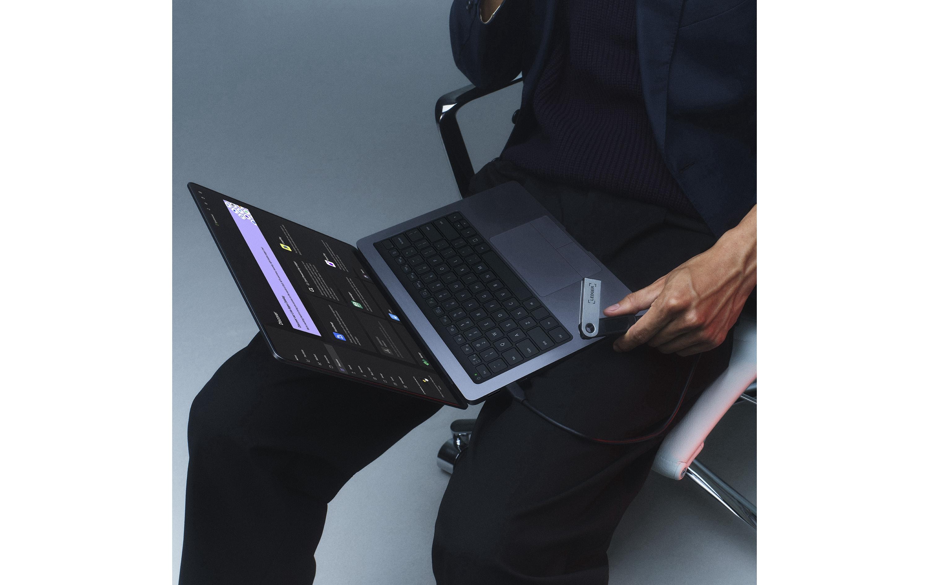 Ledger Nano S Plus Matte Black Ledger Nano S Plus Matte Black