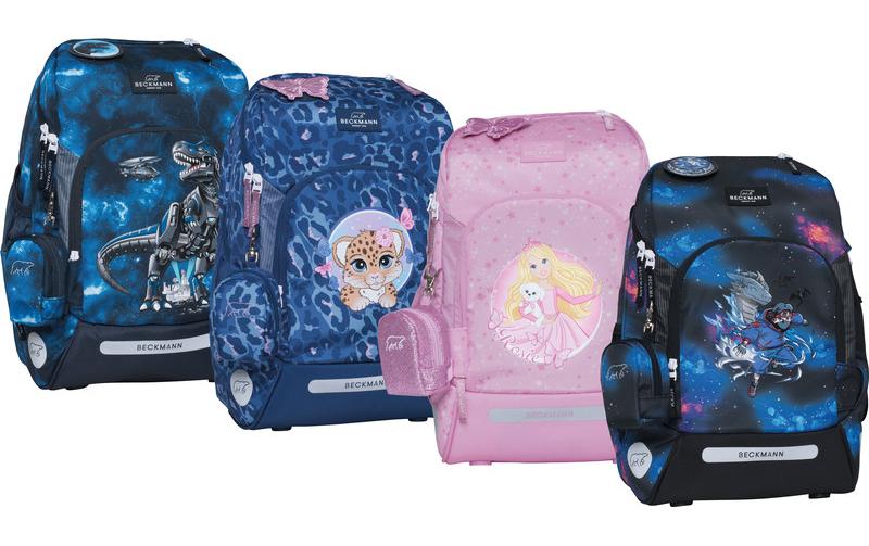 Beckmann Schulrucksack-Set Active Air FLX Cheeta, 6-teilig Beckmann Schulrucksack-Set Active Air FLX Cheeta, 6-teilig