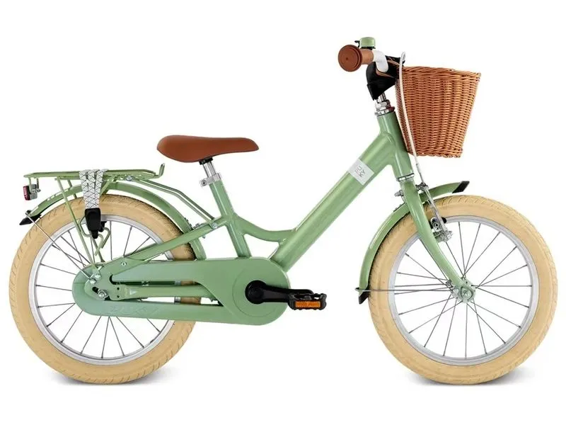 PUKY Kinderfahrrad Youke Classic 16 Retro Grün