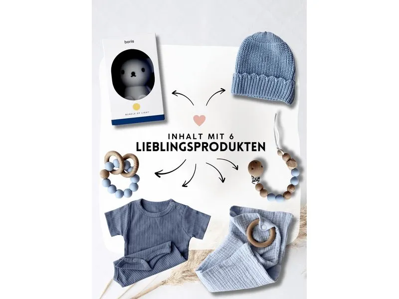 Oykami Baby Geschenkbox «Ascona» Boris Blau