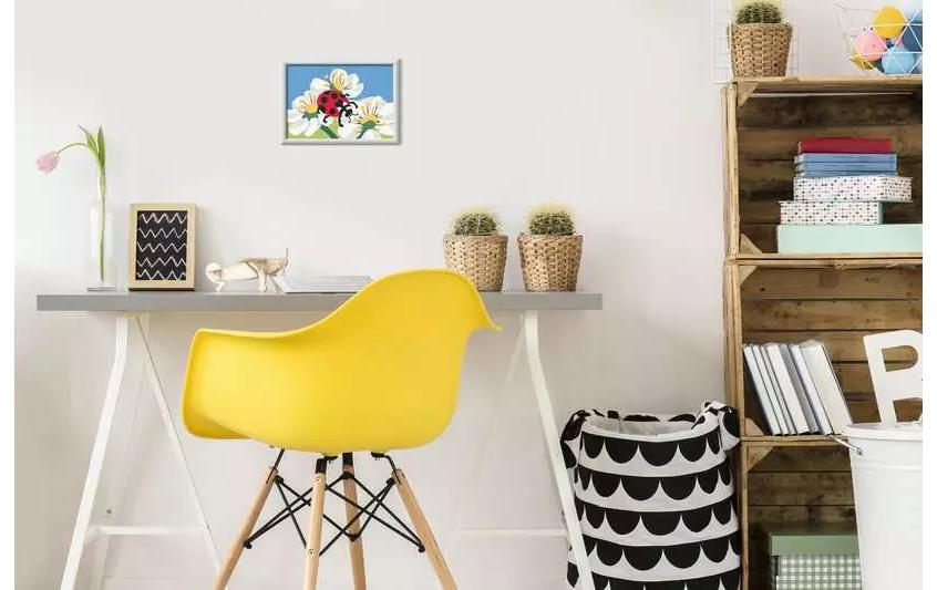 Ravensburger Malen nach Zahlen CreArt Ladybug with flowers