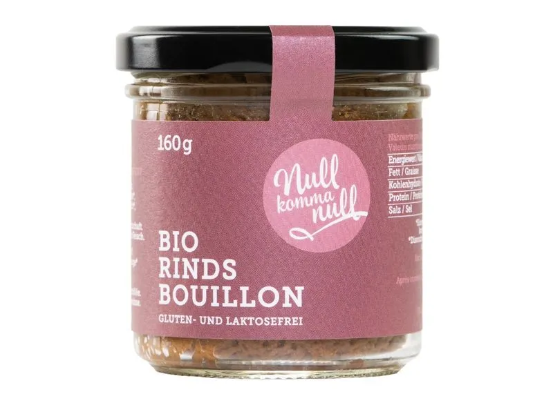 Nullkommanull Rinds-Bouillon Bio 160 g Nullkommanull Rinds-Bouillon Bio 160 g