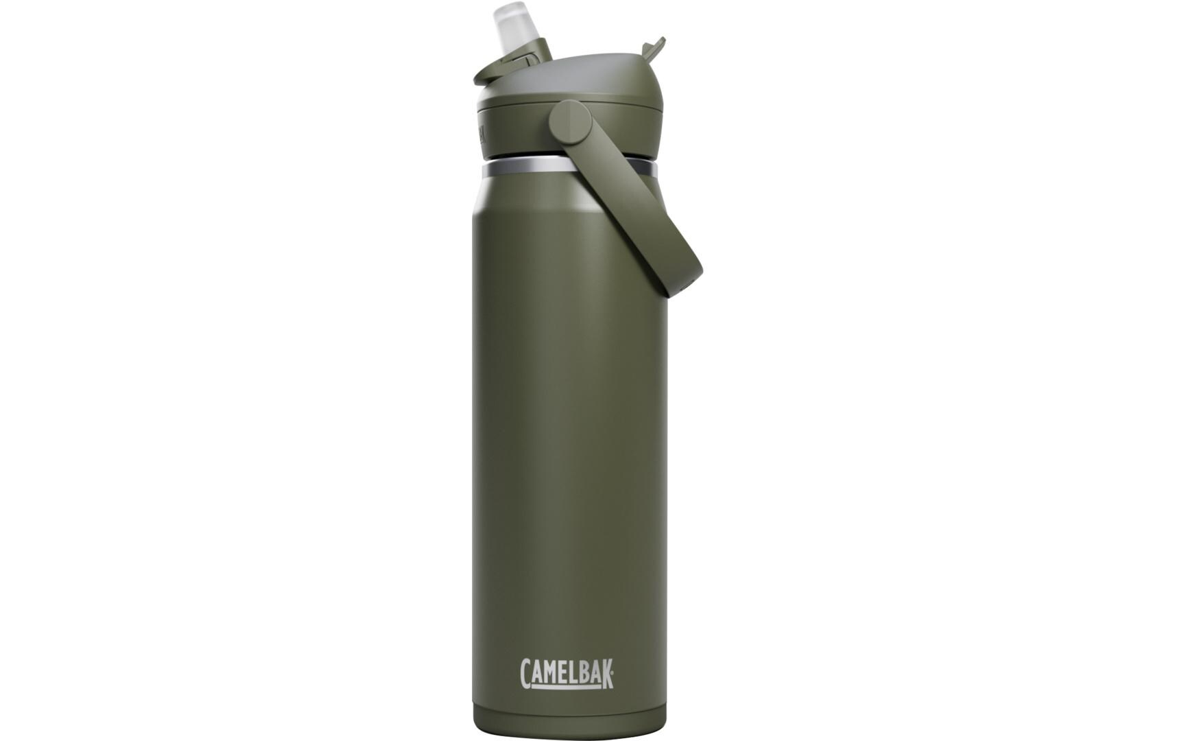CamelBak Thermosflasche Thrive Flip Straw V.I. 750 ml, Moss