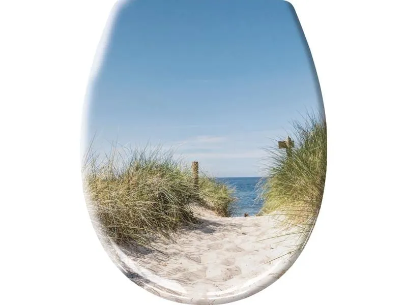 Kleine Wolke Toilettensitz Borkum mit Absenkautomatik, Mehrfarbig