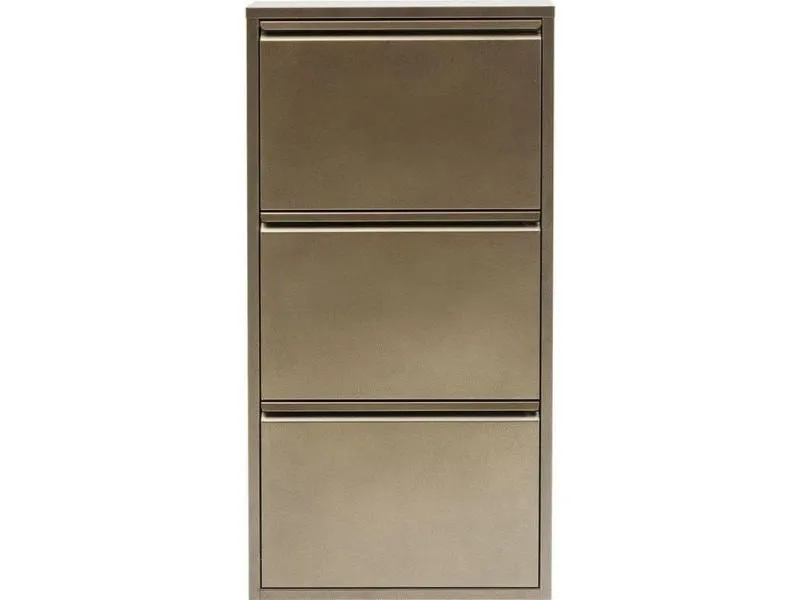 Kare Schuhschrank Caruso 100 x 50 cm, Bronze Kare Schuhschrank Caruso 100 x 50 cm, Bronze