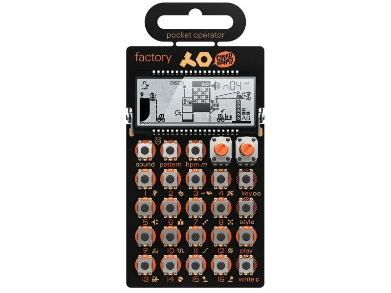 Teenage Engineering Synthesizer PO-16 Factory Teenage Engineering Synthesizer PO-16 Factory