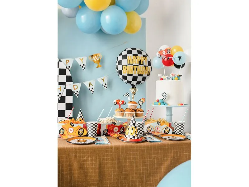 Partydeco Kuchen-Topper Auto mix, 12 cm, 4 Stück Partydeco Kuchen-Topper Auto mix, 12 cm, 4 Stück