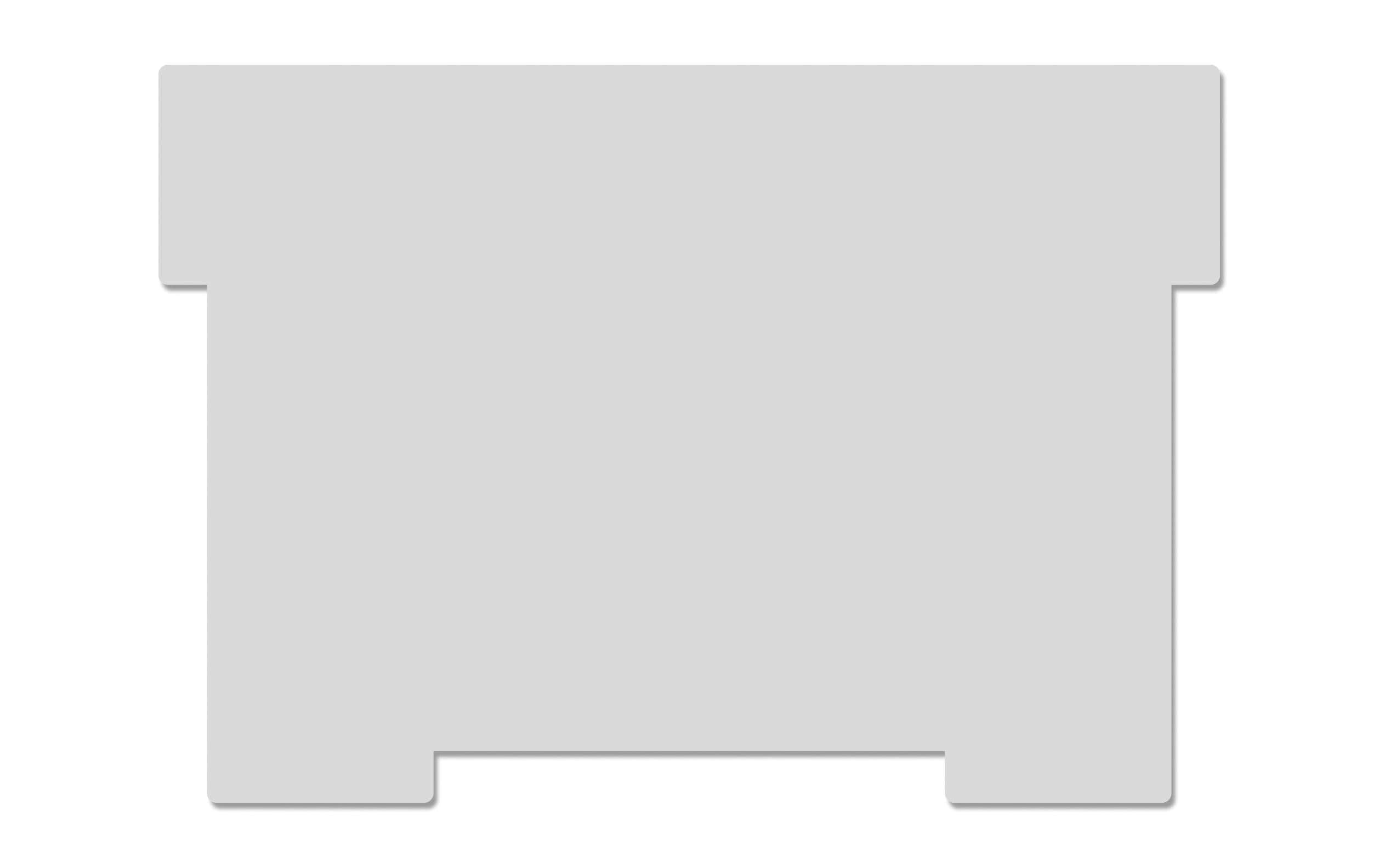 Styro Karteibox Schwenkplatten A6 quer, Grau, 2 Stück Styro Karteibox Schwenkplatten A6 quer, Grau, 2 Stück