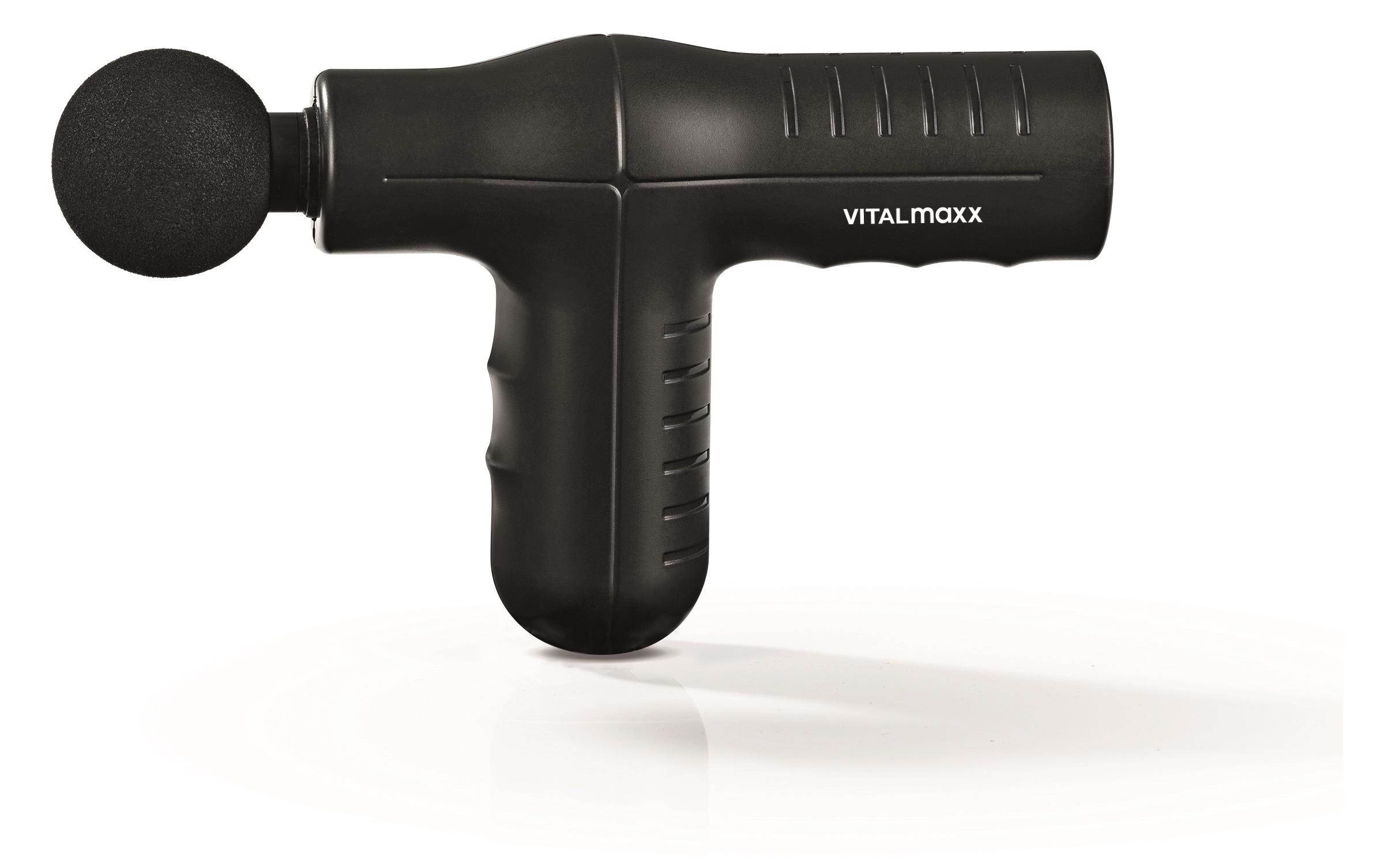 VITALmaxx Massage Pistole Smart Grip Schwarz