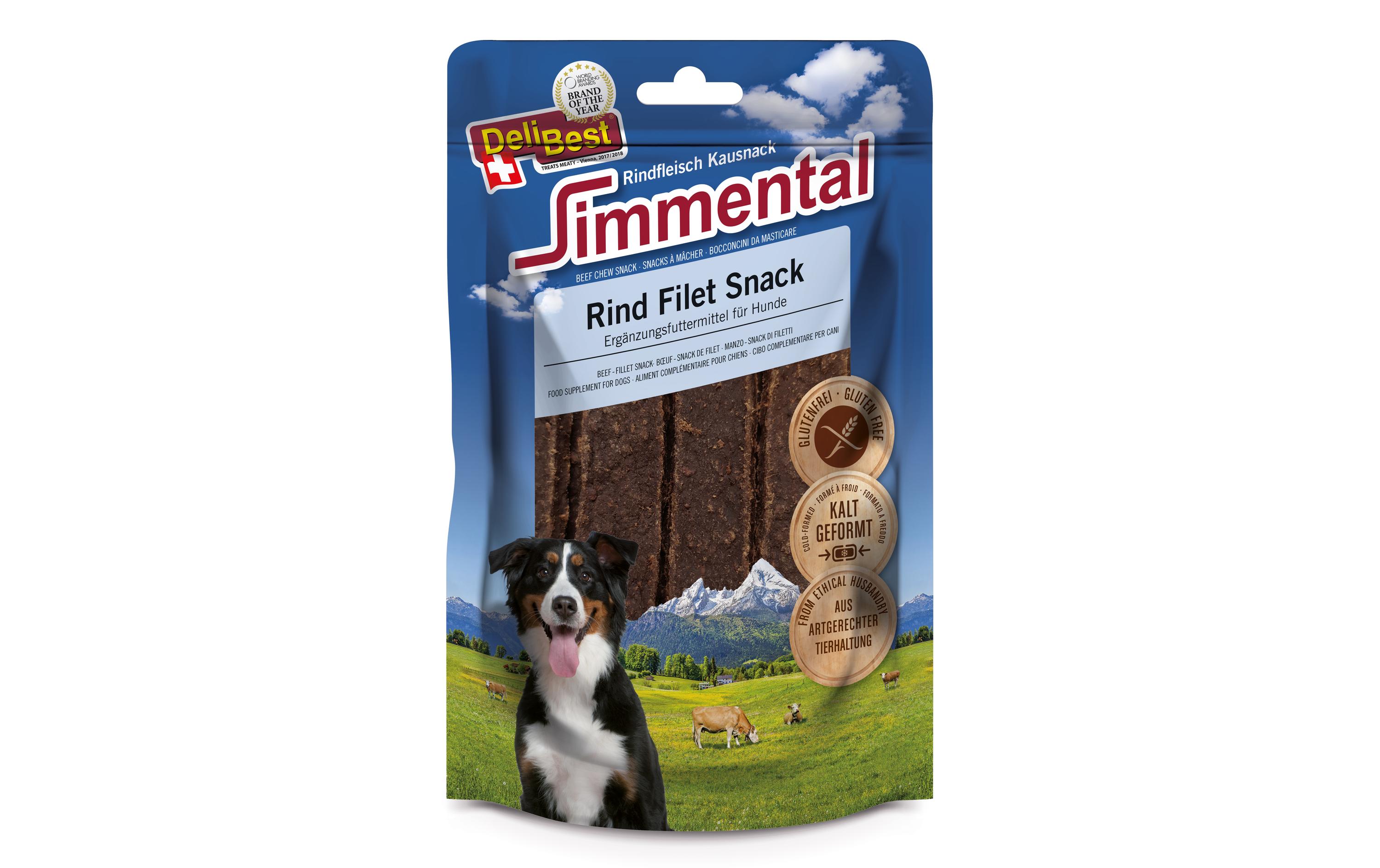 DeliBest Simmental Rind Filet Snack, 90 g DeliBest Simmental Rind Filet Snack, 90 g