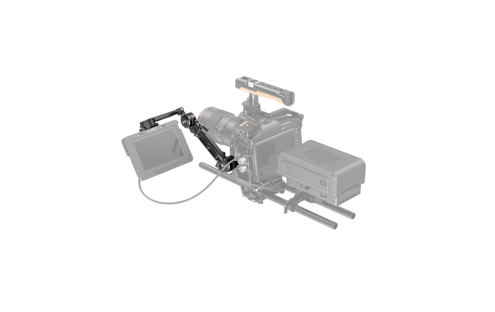 Smallrig Adjustable EVF Mount with NATO Clamp