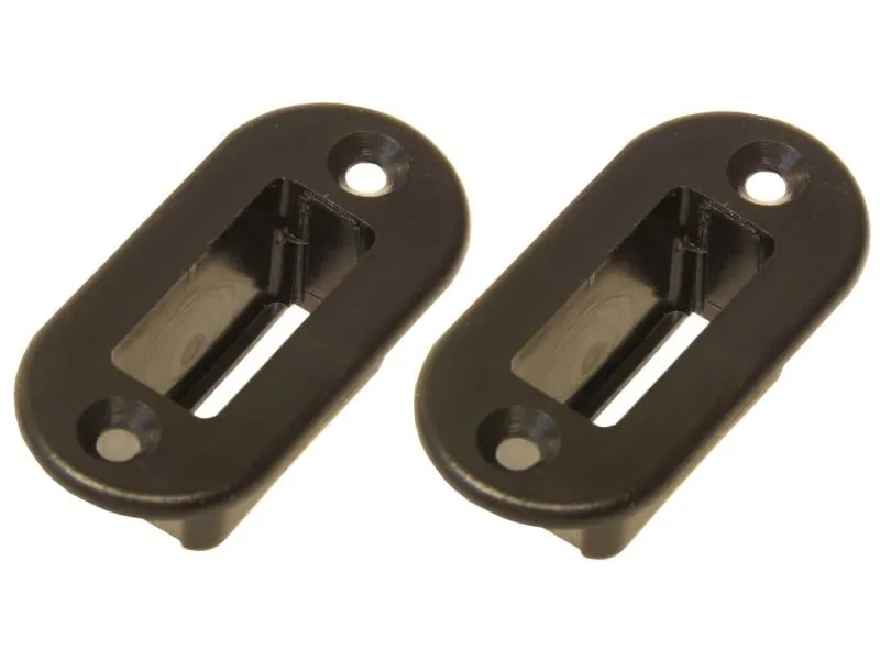 Muldental Einbaurahmen MPX gross, schwarz, 2 Stück