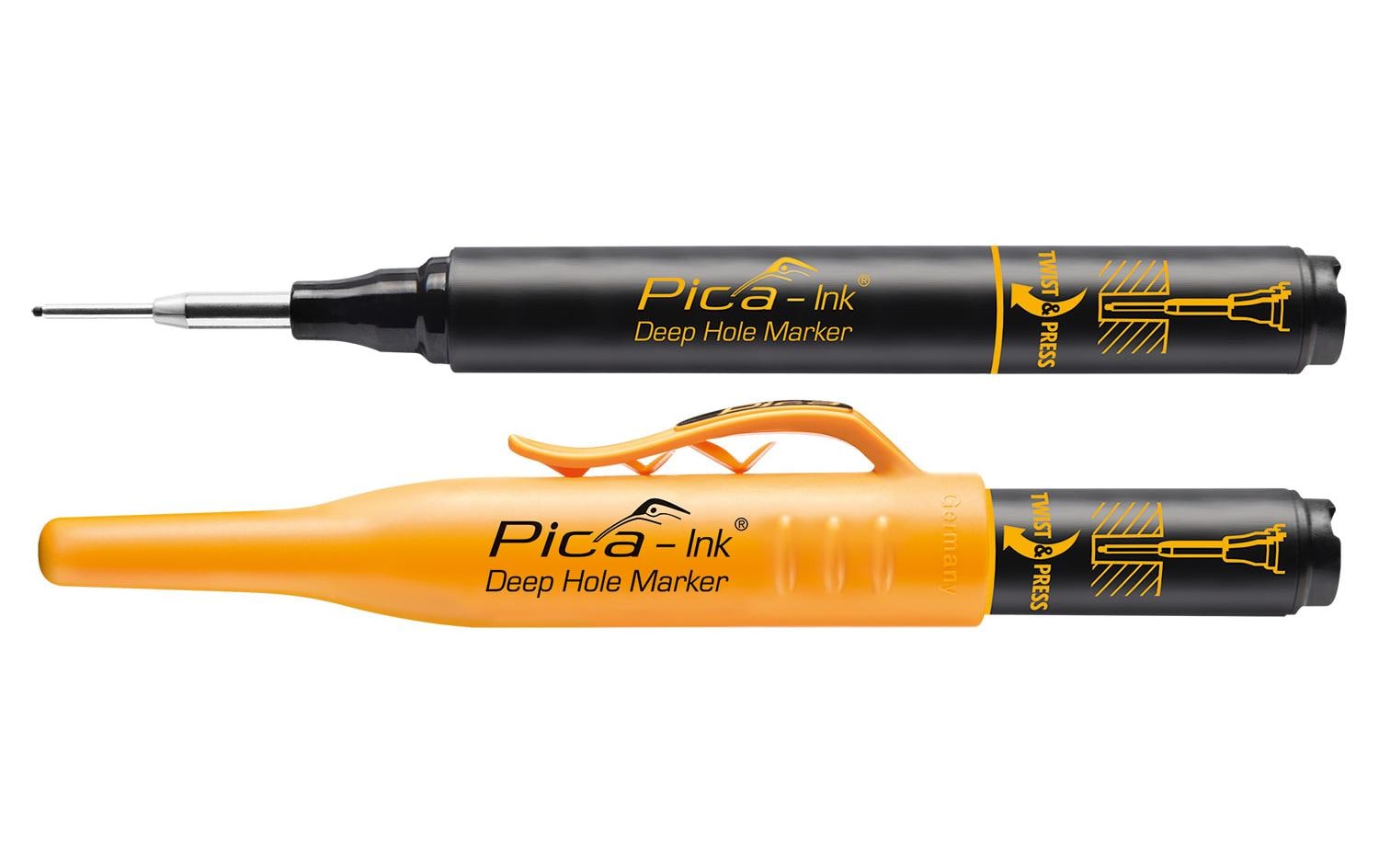 Pica Tieflochmarker Pica-Ink Schwarz