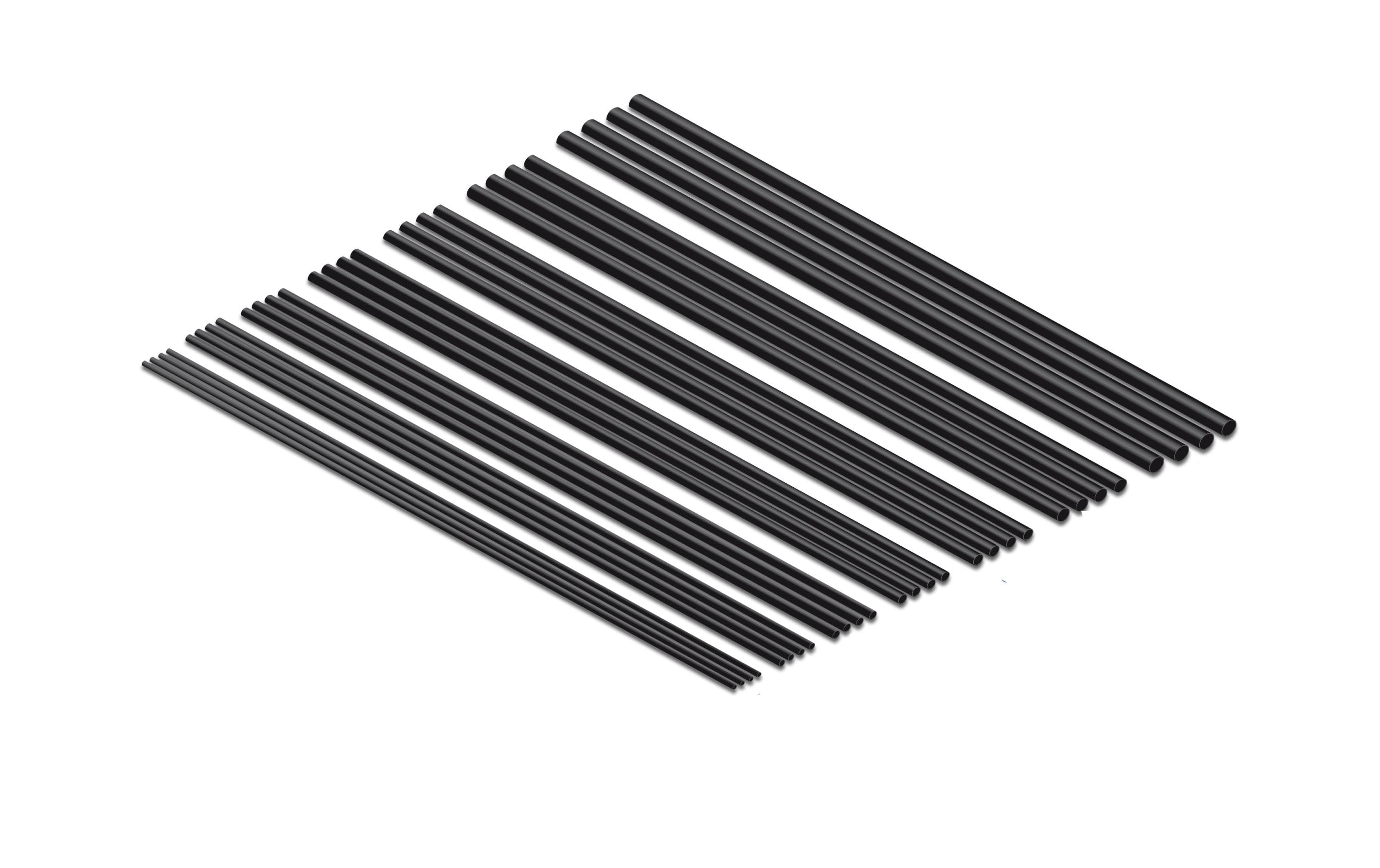 Delock Schrumpfschlauch 28er-Set, 20 cm Schwarz