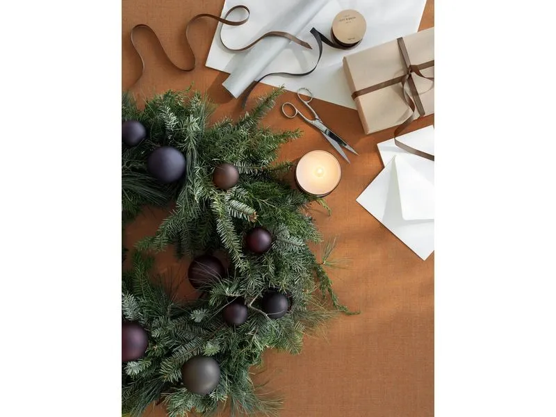 Blomus Weihnachtsschmuck Glaskugeln Smoke Gray