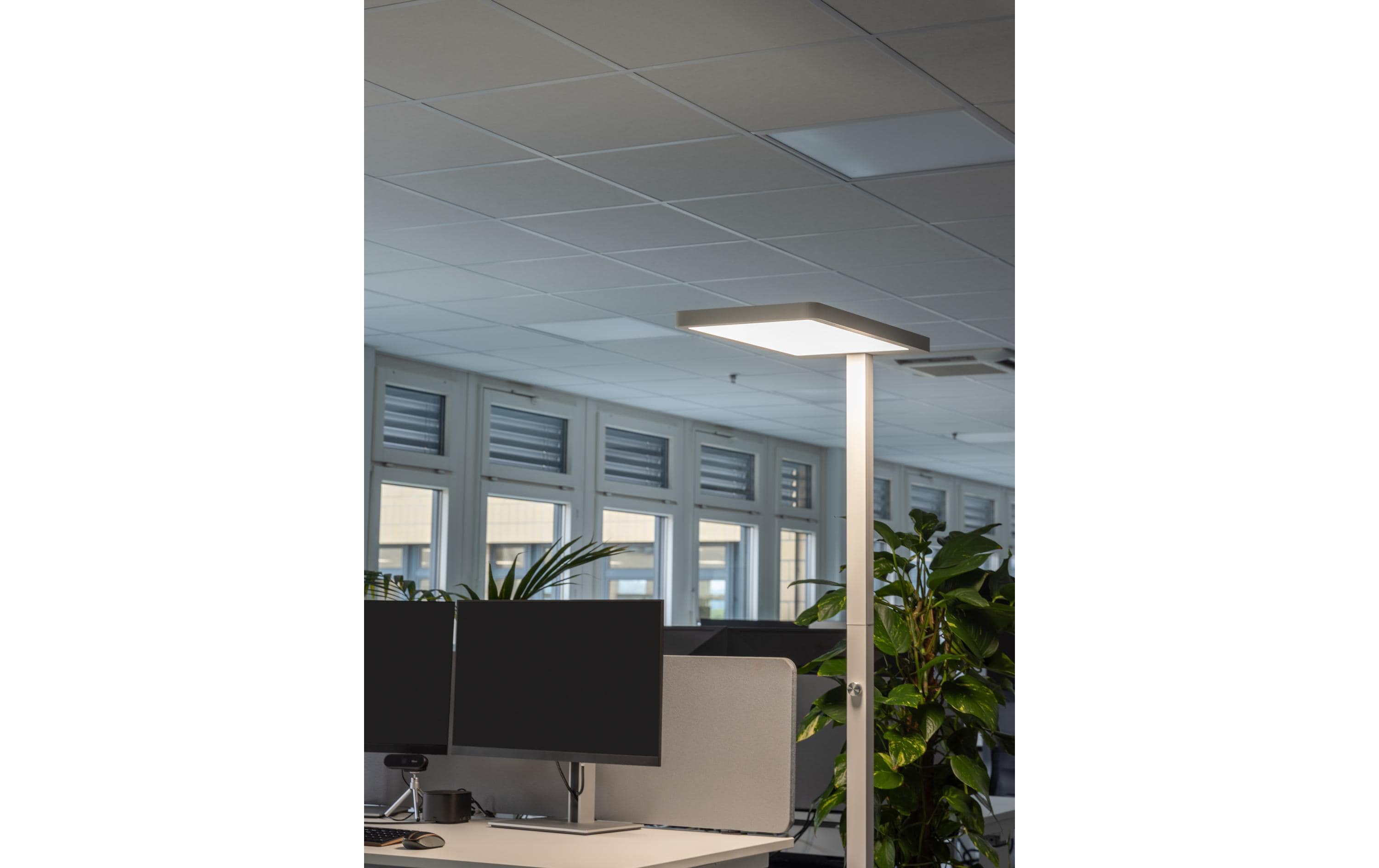 office focus Bürostehleuchte LYS 4000, Weiss