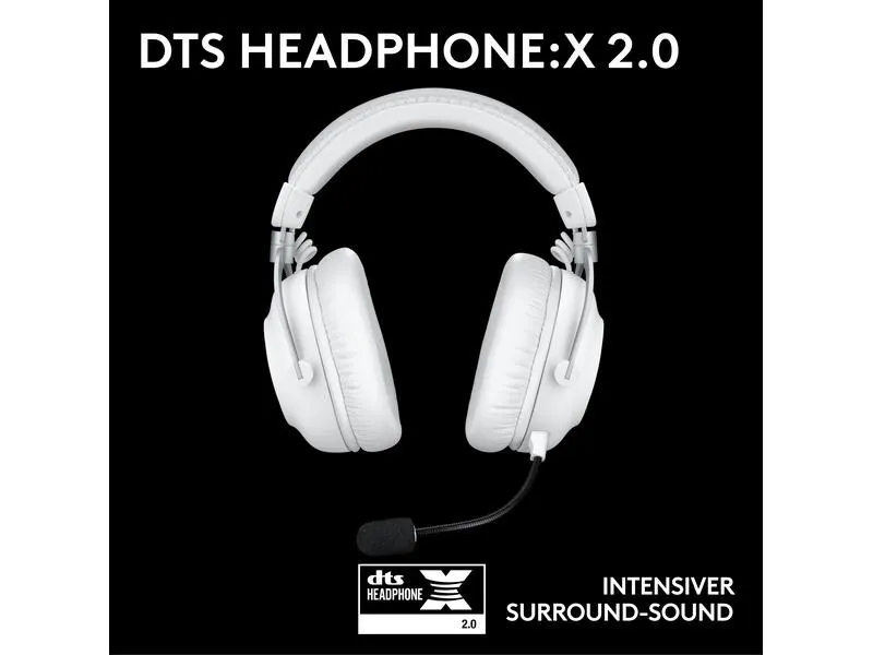 Logitech Headset G Pro X 2 Wireless Lightspeed Gaming Weiss Logitech Headset G Pro X 2 Wireless Lightspeed Gaming Weiss