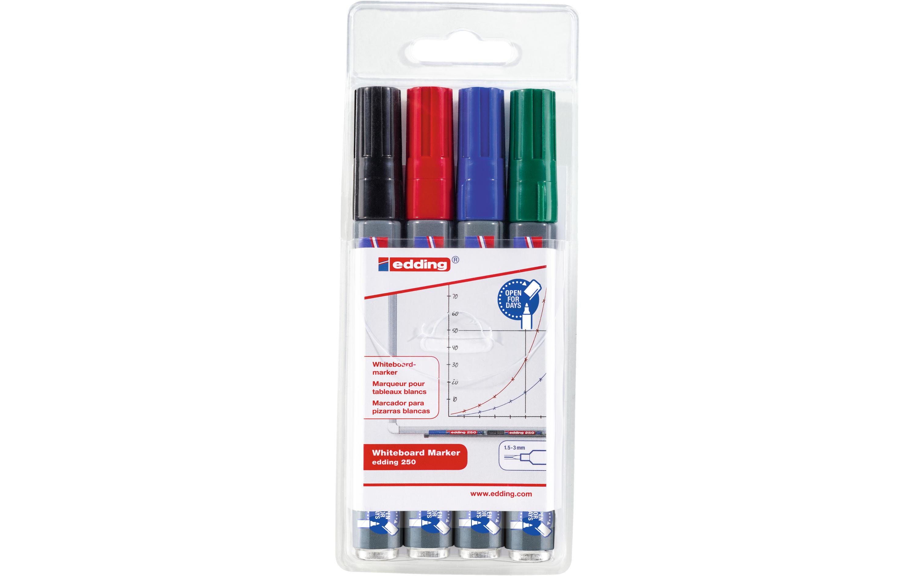 edding Whiteboard-Marker 250 4 Stück