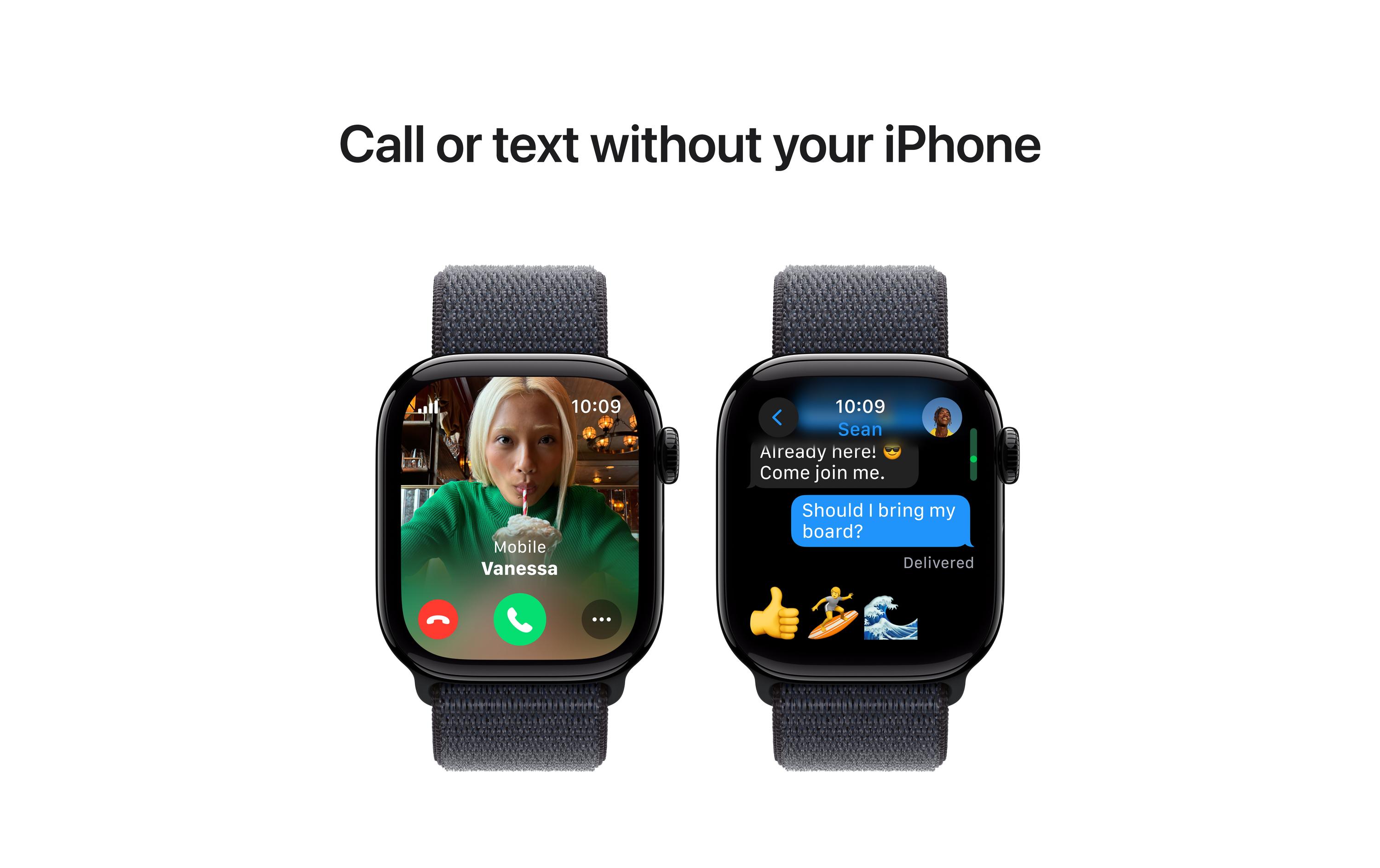 Apple Watch Series 10 42 mm LTE Alu Jet Black Loop