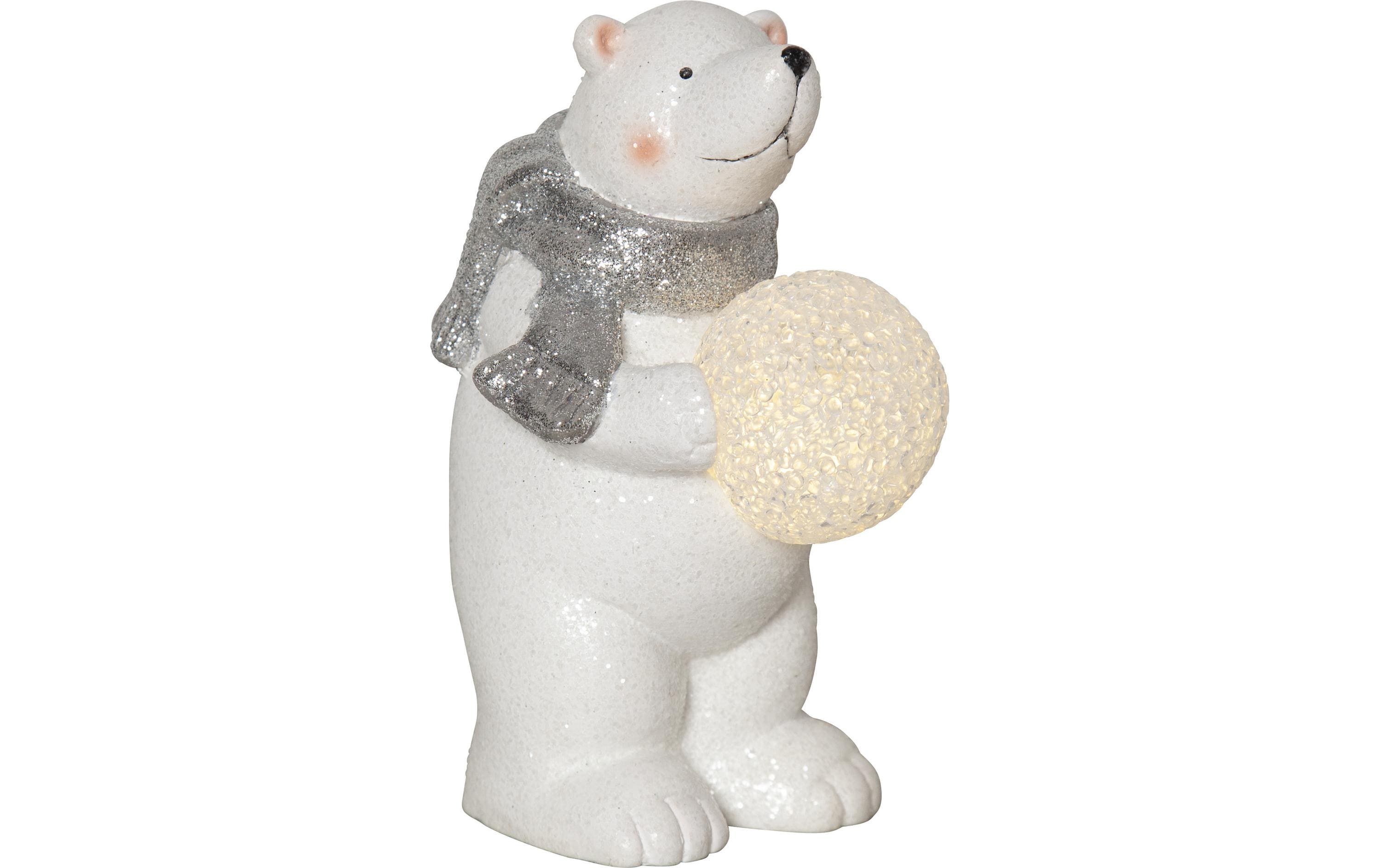 Star Trading LED-Figur Polare, 20.5 cm, Weiss