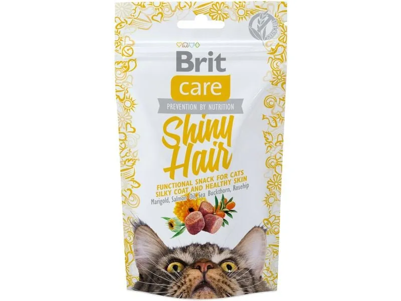 Brit Katzen-Snack Care Snack Shiny Hair 50 g
