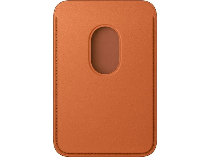 Apple iPhone Fine Woven Wallet mit MagSafe Fuchsrot
