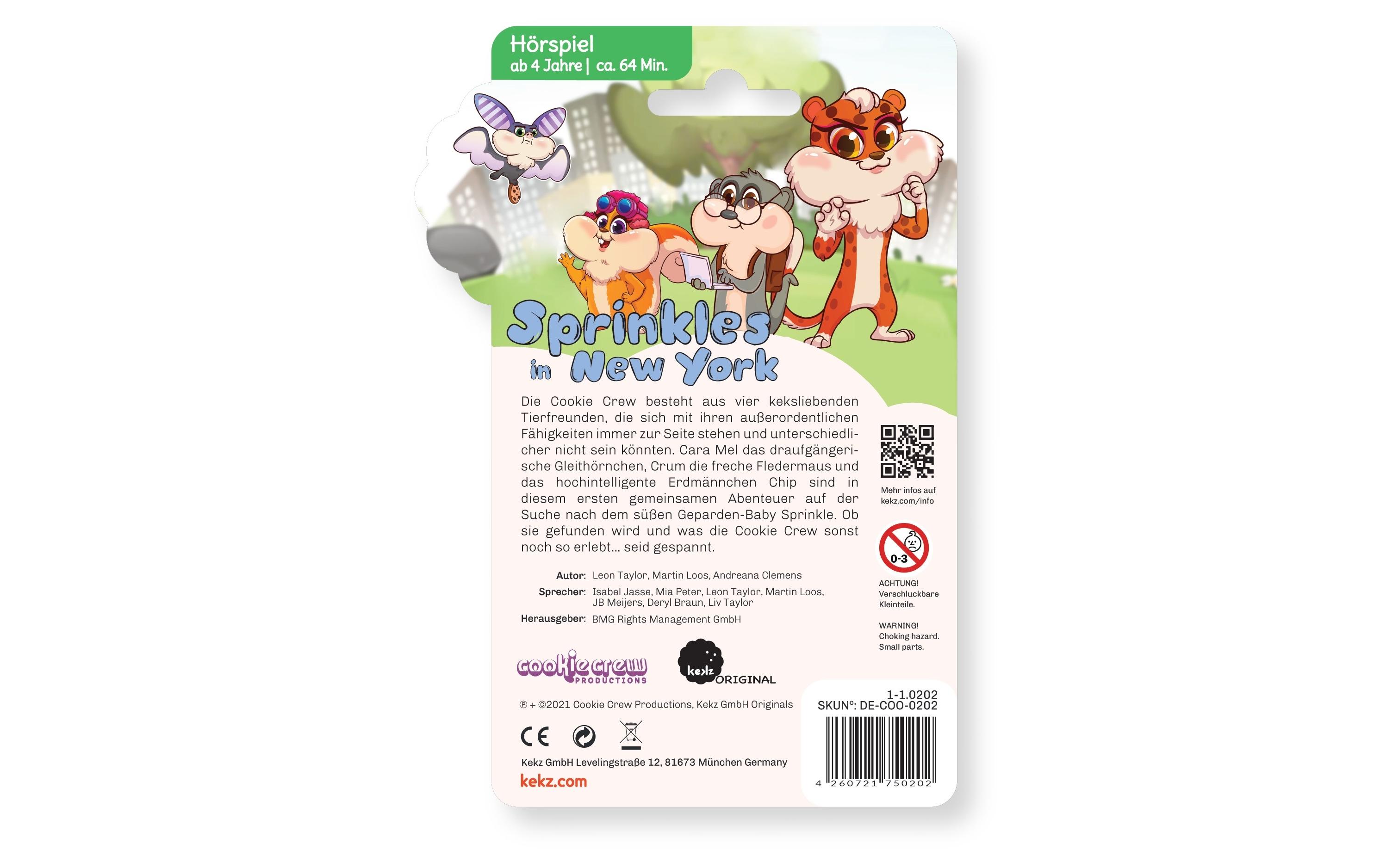 Kekz Audiochip Cookie Crew: Sprinkels in New York Kekz Audiochip Cookie Crew: Sprinkels in New York