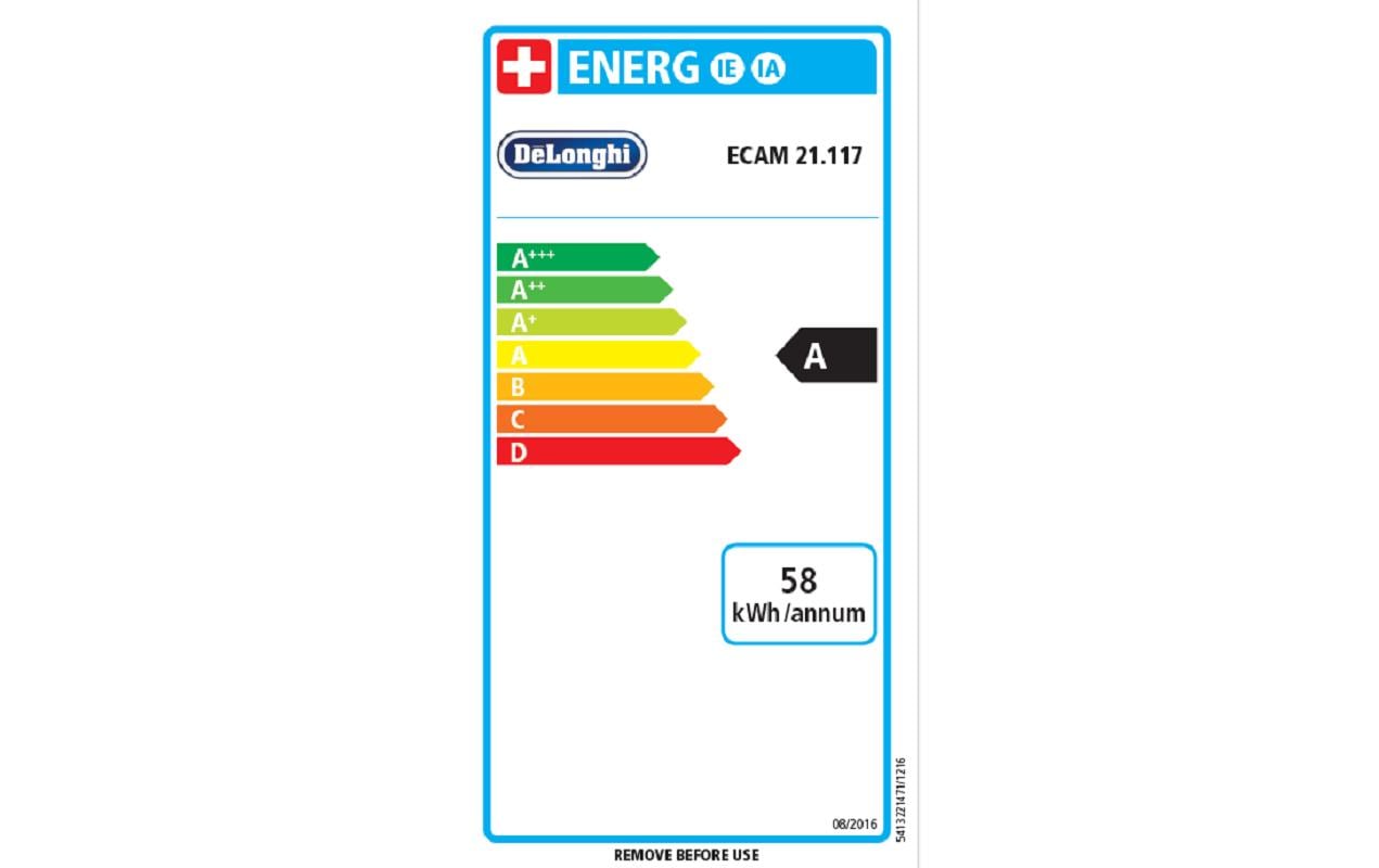 De'Longhi Kaffeevollautomat Magnifica S Schwarz 1.8 L