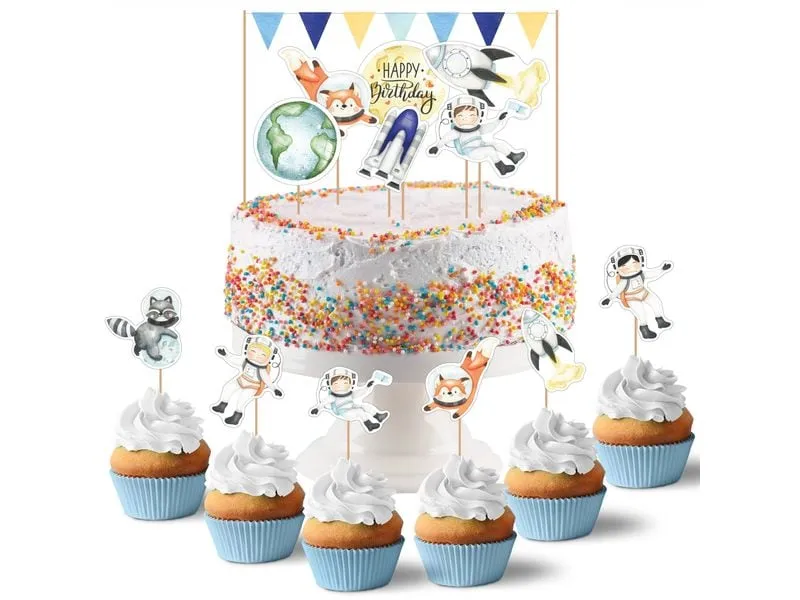 Papierdrachen Astronaut Set 5, Geburtstag Papierdrachen Astronaut Set 5, Geburtstag
