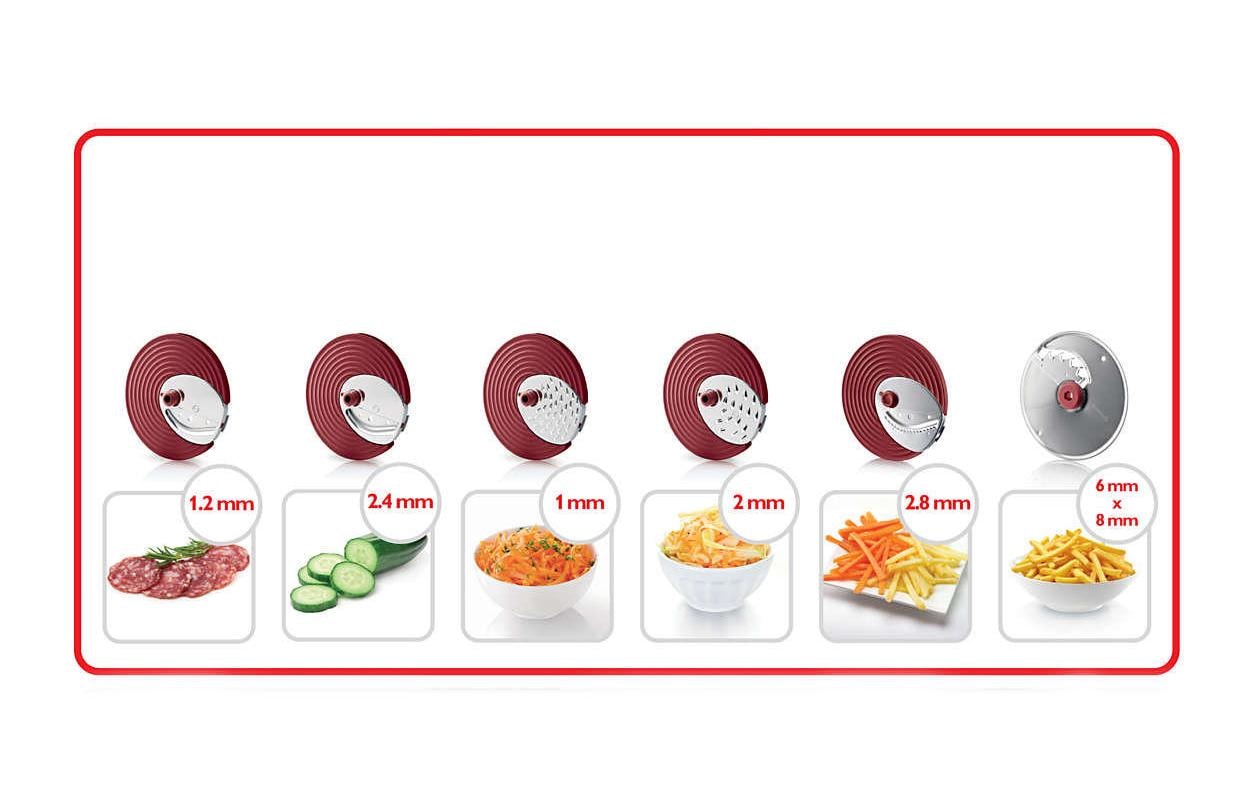 Philips Salatzubereiter Viva Collection HR1388/80 Weiss