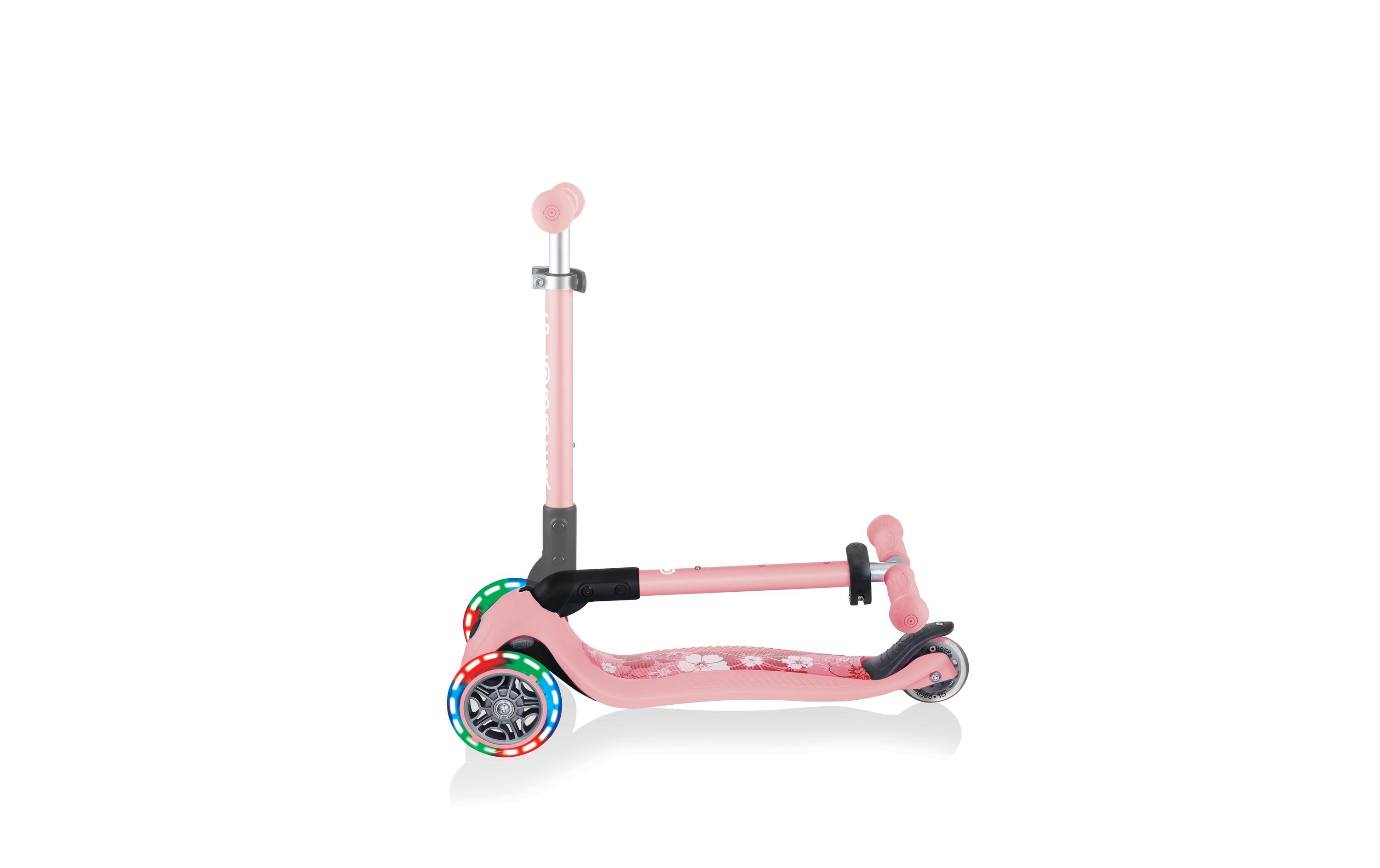 GLOBBER Scooter Junior Foldable Fantasy Light Pink