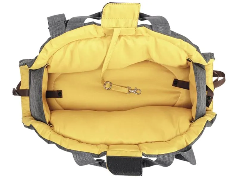 Nobby Tiertransport-Tasche Shelly, 72 x 55 cm, Grau-Senf Nobby Tiertransport-Tasche Shelly, 72 x 55 cm, Grau-Senf