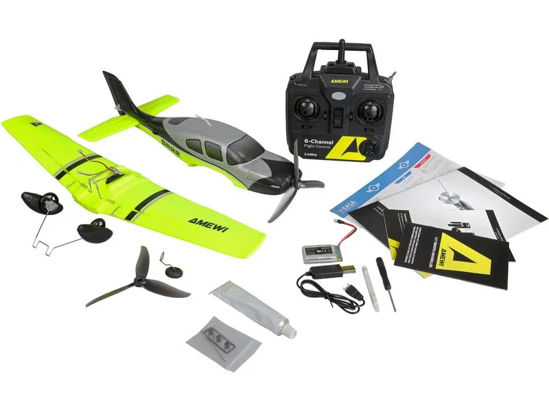 Amewi Motorflugzeug Cirrus SR22 520 mm, RTF, Grün Amewi Motorflugzeug Cirrus SR22 520 mm, RTF, Grün
