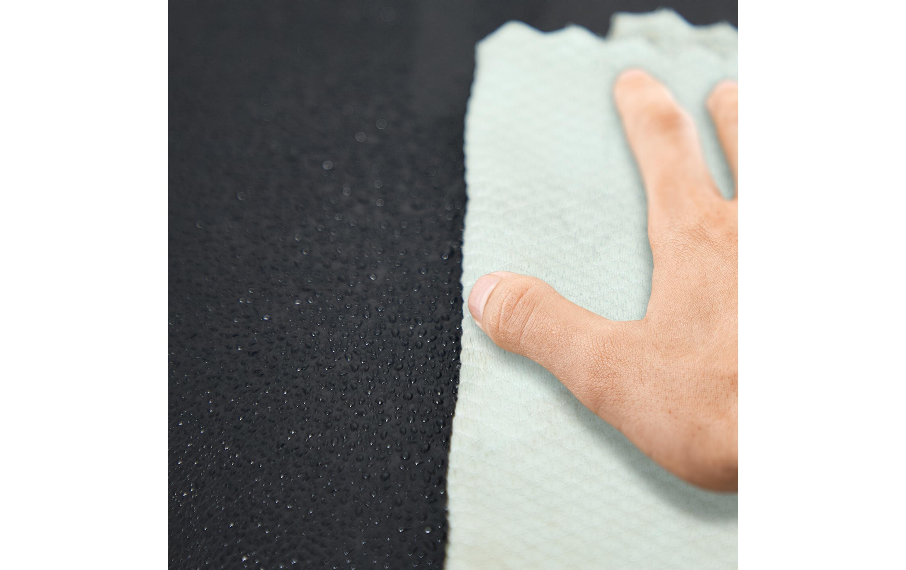 relaxdays Schuhregal mit Sitzfläche 80 x 46 cm, Braun