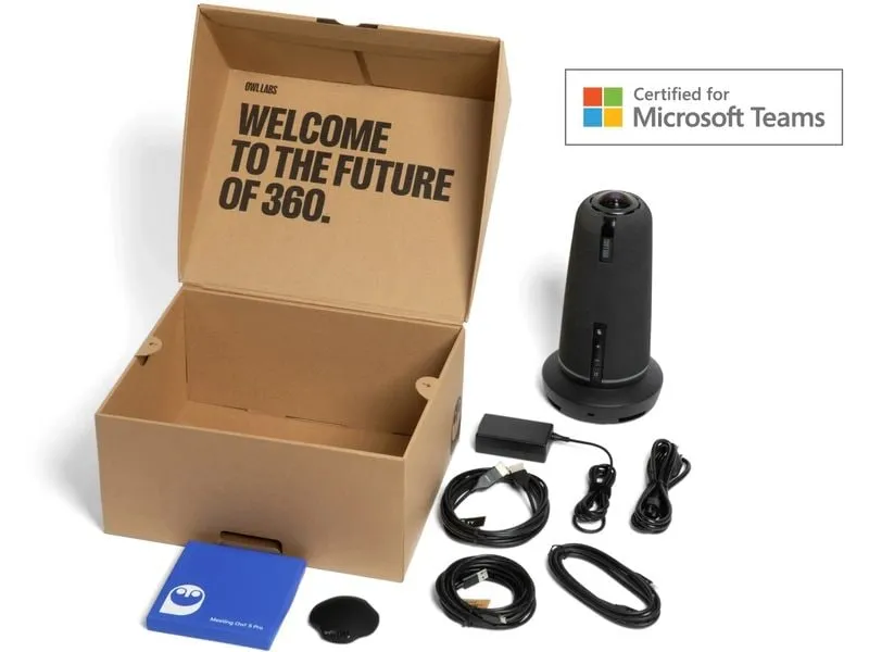 OWL Labs Meeting Owl 5 Pro Konferenz Kamera 4K, 360°, USB OWL Labs Meeting Owl 5 Pro Konferenz Kamera 4K, 360°, USB